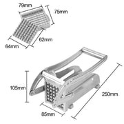 0083a French Fries Potato Chips Strip Cutter Machine With Blade thumbnail 4