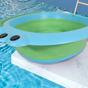 17513 Frog Shape Wash Basin Space Saving Multi Function Foldable Baby Wash Basin Easy Clean Lightweight Thicken For Washing Face For Home (3331cm  1 Pc) thumbnail 5