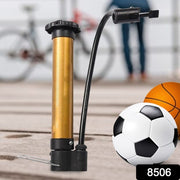 8506 Hand Air Ball Pump Metal Portable High Pressure Air Pump Mini Basketball Inflator For Balls Basketball Soccer Volleyball Football Inflatable And More thumbnail 7