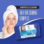 Refreshing Wet Wipes For Face  Facial Cleansing  Refreshing  Skin Hydration Soothing For Skin  Ph Balance  Alcohol Free  Nourishing With Fruit Extract  25 Wipes thumbnail 4