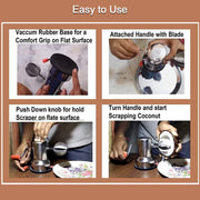5216 Coconut Scrapers Machine Manual Steel For Home  Kitchen Use thumbnail 4