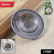 Stainless Steel Kitchen Sink Drain Strainer  Stopper (Medium  1 Pc) thumbnail 5