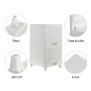 Multipurpose Storage Cabinet Storage Solutions Plastic Drawers  Multi Layer Wardrobe Storage Drawers  Foldable Multipurpose Drawer Units For Kitchen Bathroom Bedroom Cloth (2 Layer) thumbnail 5