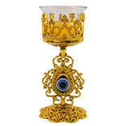 Flower Diwali Candle Holder With Plastic Stand (1 Set) thumbnail 3