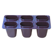 1148 Plastic Ice Candy Maker Kulfi Maker Moulds Set With 6 Cups (Multicolour) thumbnail 3
