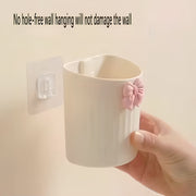 Premium Wall-mounted Toothbrush Holder With Butterfly Design (1 Pc) thumbnail 5