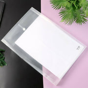 Mix Design Transparent Document Folder  A4 Size Clear File Protector (1 Pc) thumbnail 1