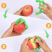 Adjustable Apple Peeler Cutter With Holder Ring thumbnail 4