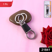 Premium Dual Ring Metal Key Holder With Rotating Swivel (1 Pc) thumbnail 7