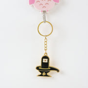 Shivling Design Golden Keychain (1 Pc) thumbnail 3