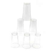 2849 Drinking Glass Juice Glass Water Glass Set Of 6 Transparent Glass thumbnail 1