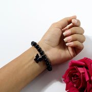 Black Beaded Fashion Bracelet (1 Pc) thumbnail 2