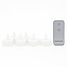 Premium 6 Piece Led Flameless Candle Light Set With Remote Control
