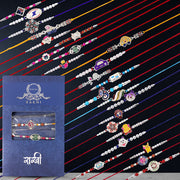 Premium Designer Rakhi Gift Box  Traditional  Trendy Collection thumbnail 6