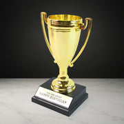Golden Birthday Trophy  You Are Great Happy Birthday Plastic Award With Base thumbnail 5