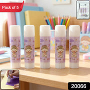 Cartoon-themed Solid Glue Stick Pack Of 5 thumbnail 7
