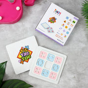 Tic Tac Toe Classic Strategy Board Game For Kids (1 Set) thumbnail 2