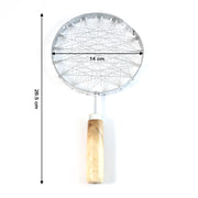 Stainless Steel Wire Skimmer With Wooden Handle (1 Pc) thumbnail 2