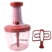Apex  Quba Push Chopper With Stainless Steel Blades (1000ml) thumbnail 3