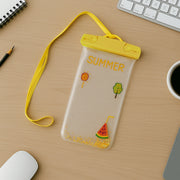 6388a Mix Color Dust Proof Rain Pouch Waterproof Plastic Mobile Cover With Belt Waterproof Phone Pouch Large Phone Waterproof Case Underwater Dry Bag For All Android And Iphone Models thumbnail 4