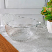Supermom Multipurpose Transparent Plastic Bowl  Basket With Handle (1 Pc) thumbnail 3