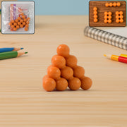 Ball Pyramid Toy  3d Puzzle Building Brain Teaser Toy thumbnail 2