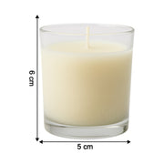 Inlief Scented Votive Jar Candle - (1 Pc  50 Gm) thumbnail 2
