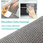 8190 Durable Kitchen Scrub Cloth Microfiber Cleaning Cloth Roll Kitchen Wear-resistant Cloth 2022cm Multipurpose Cleaning Cloths For Kitchen (1pc) thumbnail 4