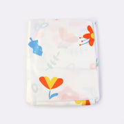 Flower-printed Fan Cover - 1 Pc 130x26 Cm thumbnail 1