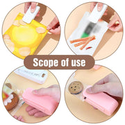 Portable Mini Heat Sealer Machine For Plastic Bags (1 Pc) thumbnail 3