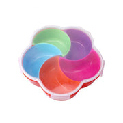 2863 5compartments Party Food Storage Snack Nuts Box For Peanuts Fruits And Candy Box For Home  Kitchen Use thumbnail 1