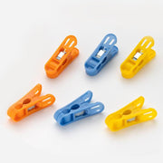 1368 Cloth Drying Non-slip Light Plastic Clips  (Multicolour) (Pack Of 12) thumbnail 2
