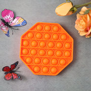 Premium Hexagon Shape Silicone Pop It Fidget Toy (1 Pc) thumbnail 3