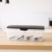 Kitchen Multipurpose Air-tight 4 Sections Storage Containers  Masala Box (1 Set) thumbnail 5