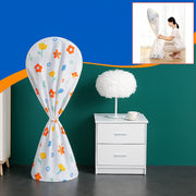 Flower-printed Fan Cover - 1 Pc 130x26 Cm thumbnail 5