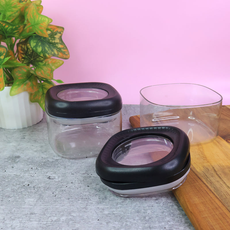 Supermom Plastic Twist  Lock Storage Container Set (500ml  2 Pc )