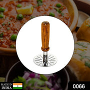 0066 Paubhaji Masher Used In All Kinds Of Household And Kitchen Places For Mashing And Making Paubhajis. thumbnail 7