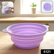 Multipurpose Folding Silicone Facial Ice Bath Bowl thumbnail 7