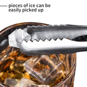 Stainless Steel Tong For Lifting Ice Cubes Sugar Cubes  Serving Tongs (13 Cm  1 Pc) thumbnail 2