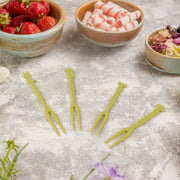 Plastic Fruit Forks Cake Dessert Forks Mini Forks (50 Pcs Set) thumbnail 2