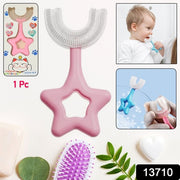 Star  U-shape Silicone Manual Toothbrush (1 Pc) thumbnail 5