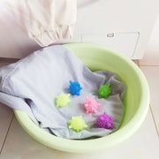8737 Soft Star Washing Machine Laundry Dryer Balls Laundry Ball For Household Cleaning Washing Machine Clothes Softener (10 Pcs  Multi Color) thumbnail 3