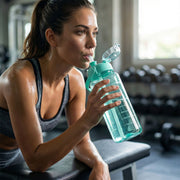 2 Litre Large Capacity Leakproof Sports Water Bottle (1 Pc) thumbnail 2