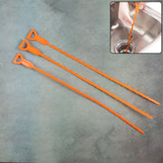 Flexible Sink  Drain Cleaning Stick  50 Cm Long (Pack Of 3) thumbnail 1