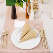 Disposable Scalloped Edge Tissue Napkins Set (120 Pc) thumbnail 5