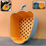 Pepper-shape 2-in-1 Washing Bowl - (1 Pc) thumbnail 4