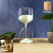 Elegant Glass Hourglass Sand Timer (1 Pc) thumbnail 1