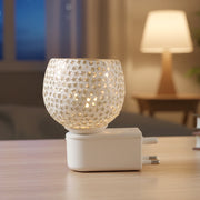 Premium Plug-in Star Cut Glass Aroma Diffuser Night Lamp (1 Pc) thumbnail 2