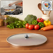 Stainless Steel Fine Mesh Food Net Cover Lid  8 Inch thumbnail 1