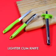 8135 Ganesh 3pc Lighter Cum Knife And Peeler. thumbnail 2